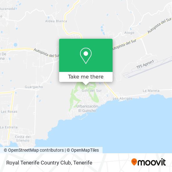 Royal Tenerife Country Club map