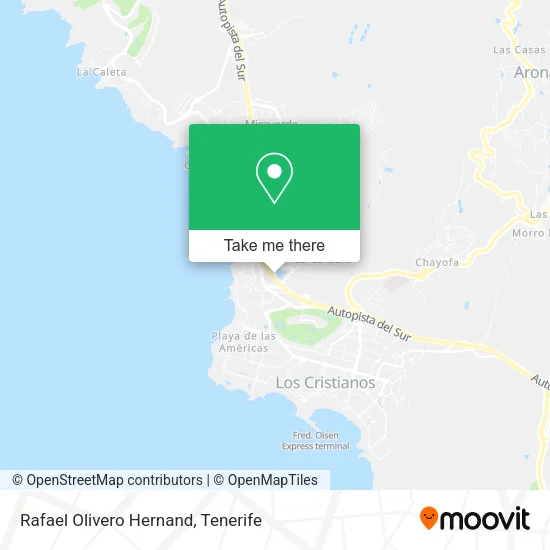 Rafael Olivero Hernand map