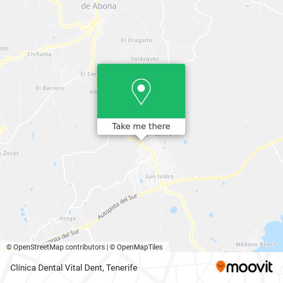 Clínica Dental Vital Dent map