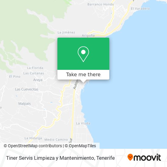 Tiner Servis Limpieza y Mantenimiento map