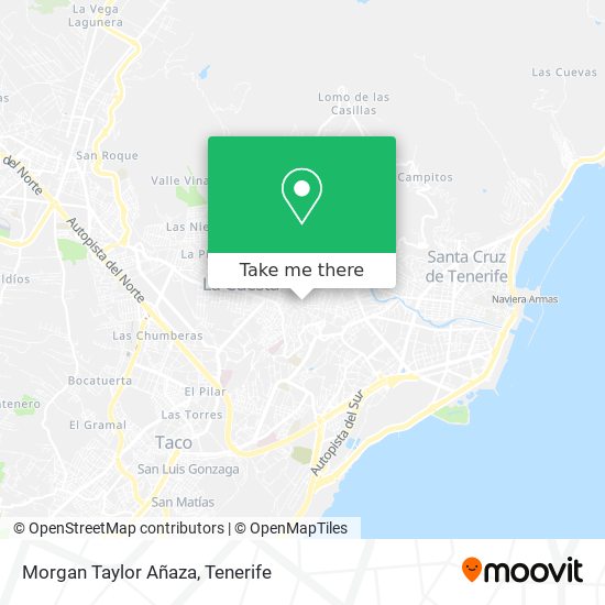 mapa Morgan Taylor Añaza