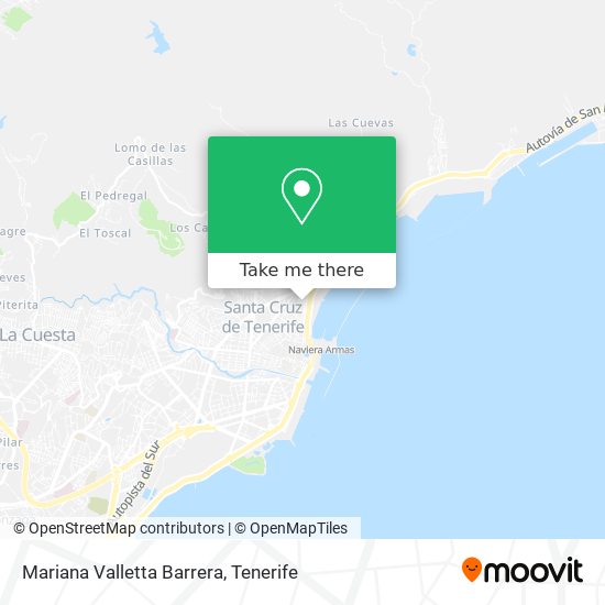 Mariana Valletta Barrera map