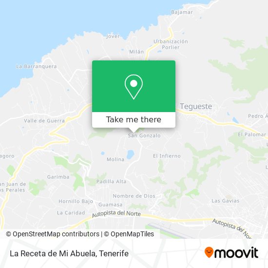 La Receta de Mi Abuela map