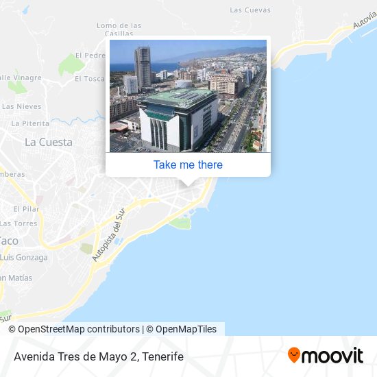 Avenida Tres de Mayo 2 map