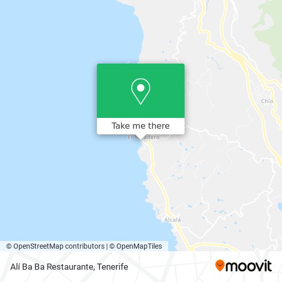 Alí Ba Ba Restaurante map