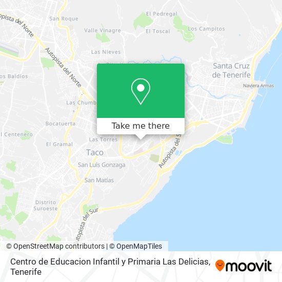 Centro de Educacion Infantil y Primaria Las Delicias map