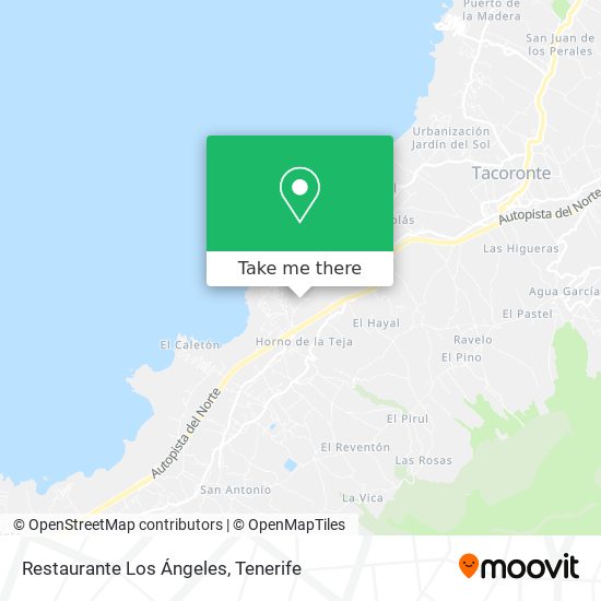 Restaurante Los Ángeles map