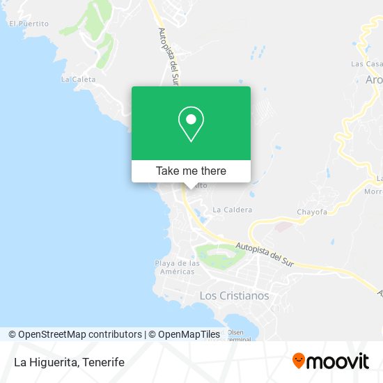 mapa La Higuerita