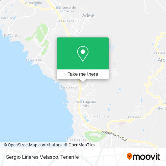 Sergio Linares Velasco map