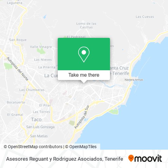 Asesores Reguant y Rodriguez Asociados map