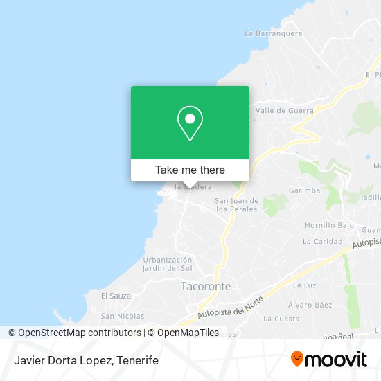 Javier Dorta Lopez map