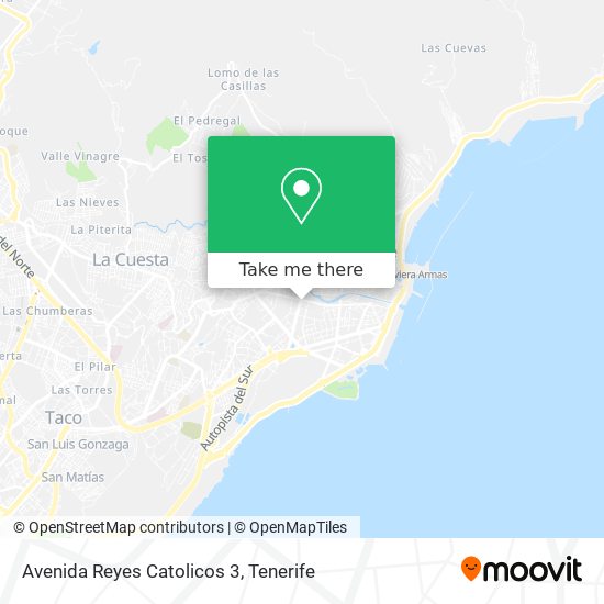 Avenida Reyes Catolicos 3 map