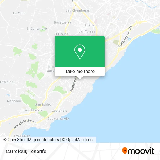 Carrefour map