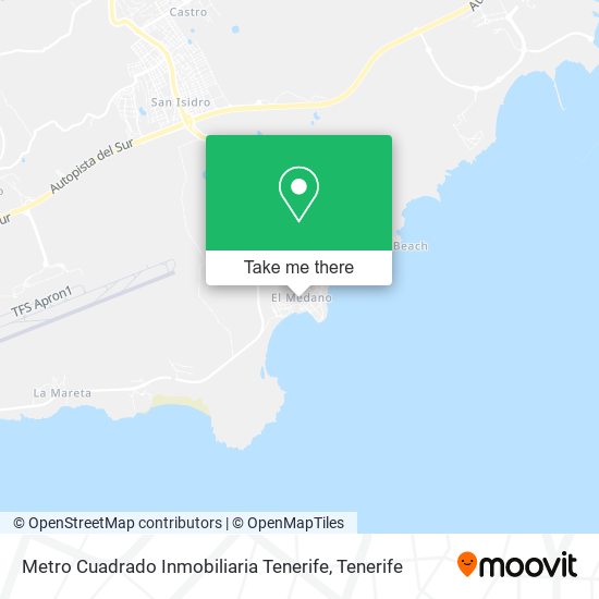 Metro Cuadrado Inmobiliaria Tenerife map