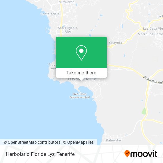Herbolario Flor de Lyz map