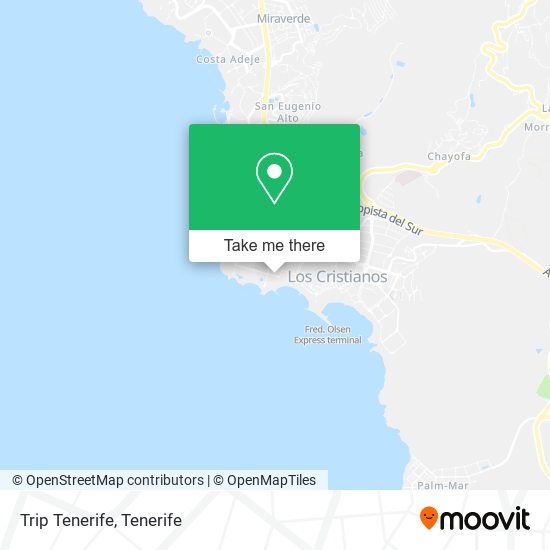 Trip Tenerife map