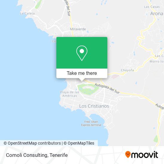 Comoli Consulting map