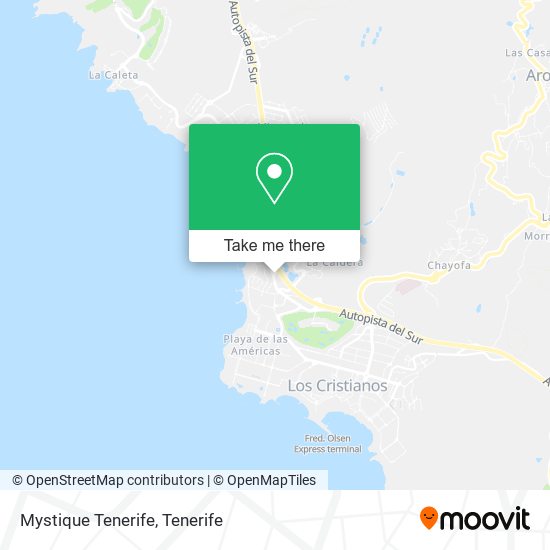 Mystique Tenerife map