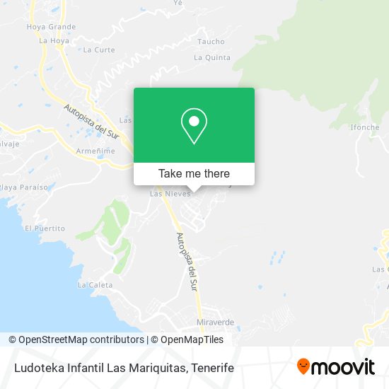 Ludoteka Infantil Las Mariquitas map