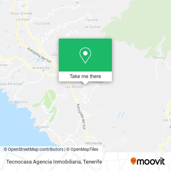 Tecnocasa Agencia Inmobiliaria map