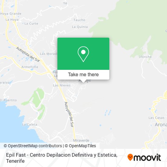 mapa Epil Fast - Centro Depilacion Definitiva y Estetica