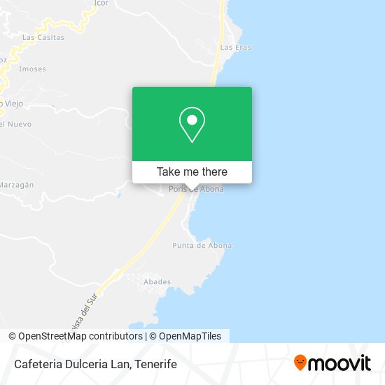 Cafeteria Dulceria Lan map