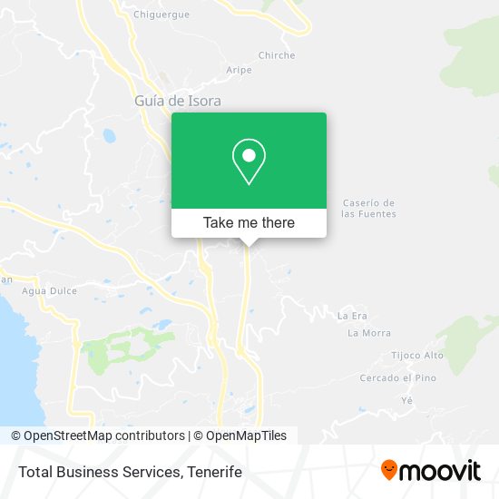 Total Business Services map