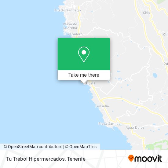 Tu Trébol Hipermercados map