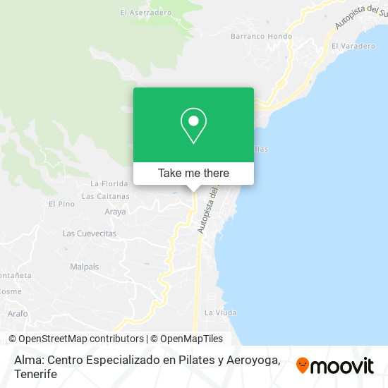 Alma: Centro Especializado en Pilates y Aeroyoga map