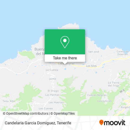 Candelaria Garcia Domiguez map