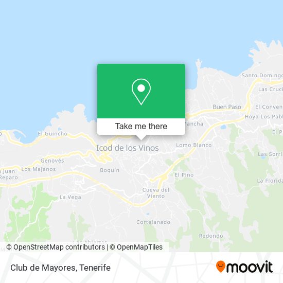 Club de Mayores map