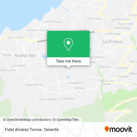 mapa Fidel Alvarez Torres