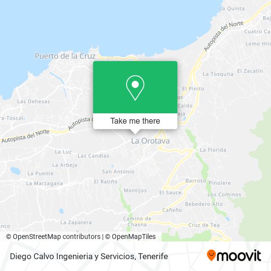 Diego Calvo Ingenieria y Servicios map