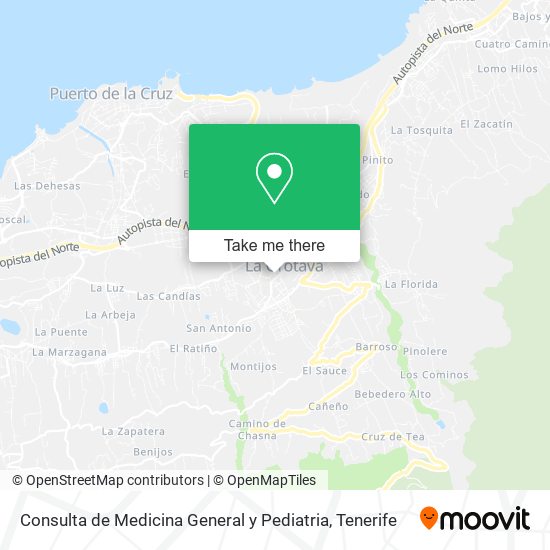 mapa Consulta de Medicina General y Pediatria