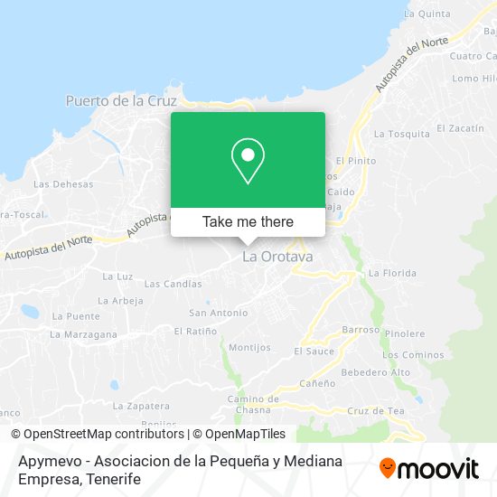 Apymevo - Asociacion de la Pequeña y Mediana Empresa map