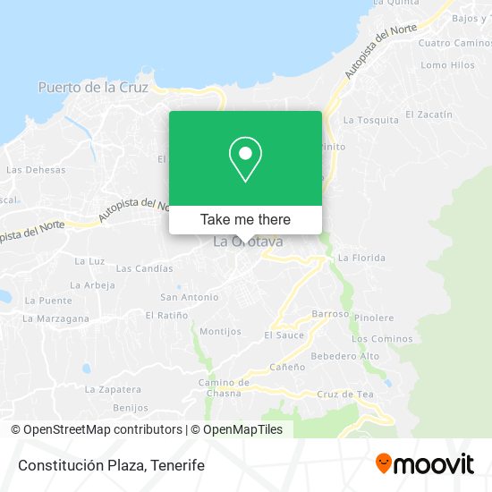 Constitución Plaza map
