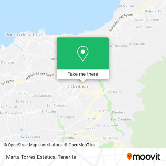 Marta Torres Estética map