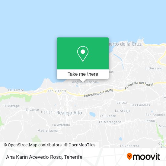 Ana Karin Acevedo Rosq map