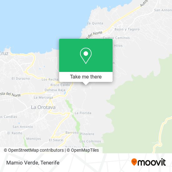 Mamio Verde map