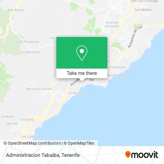 Administracion Tabaiba map