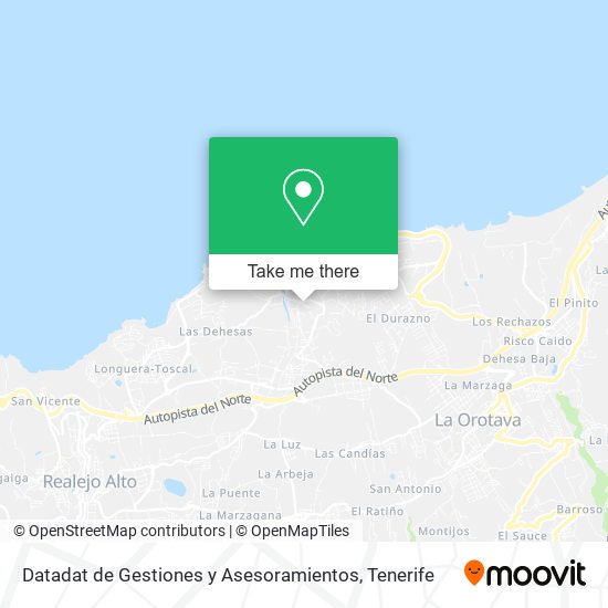 Datadat de Gestiones y Asesoramientos map