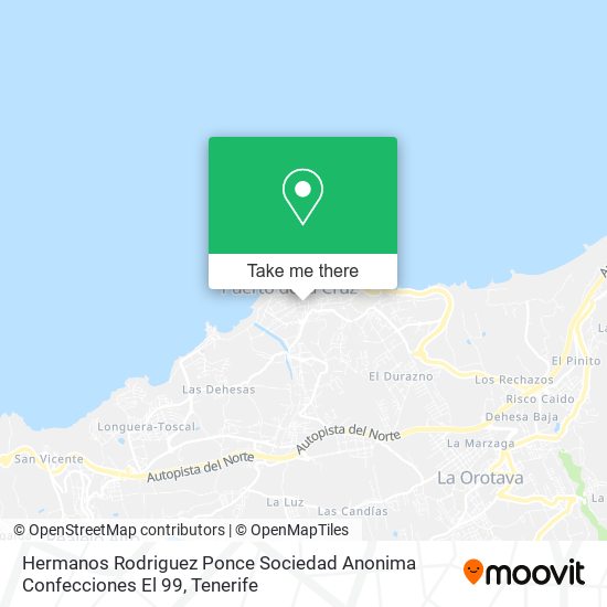Hermanos Rodriguez Ponce Sociedad Anonima Confecciones El 99 map