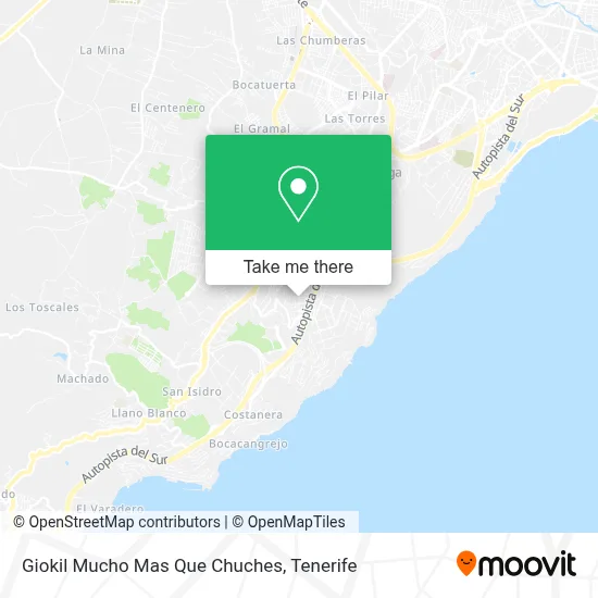 Giokil Mucho Mas Que Chuches map