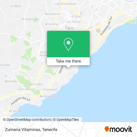 Zumeria Vitaminas map