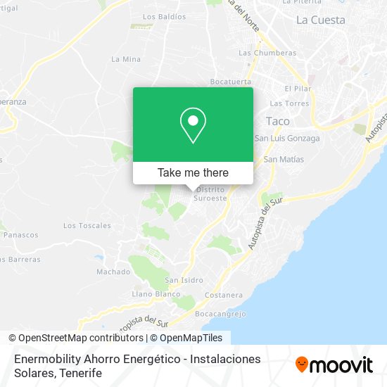 Enermobility Ahorro Energético - Instalaciones Solares map