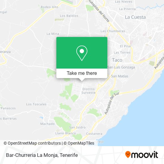 Bar-Churreria La Monja map