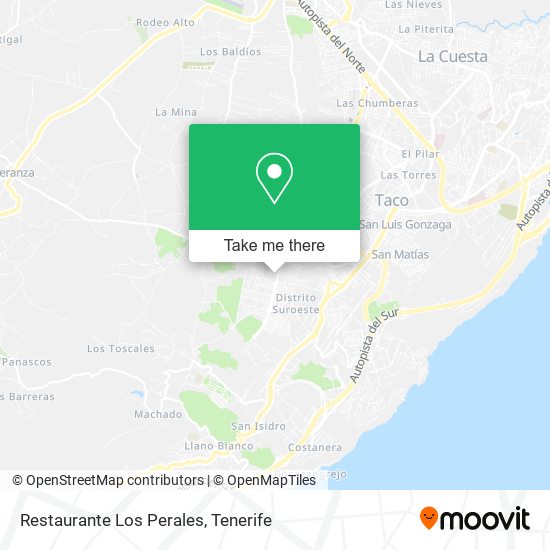 Restaurante Los Perales map