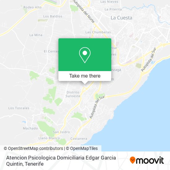 Atencion Psicologica Domiciliaria Edgar Garcia Quintin map