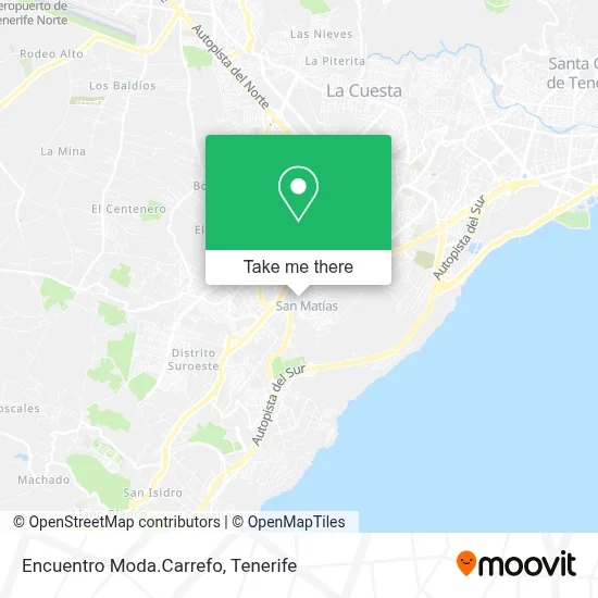 Encuentro Moda.Carrefo map