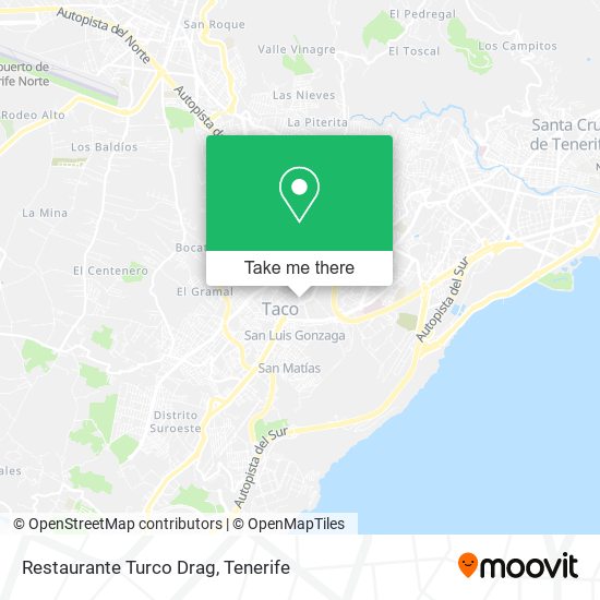 Restaurante Turco Drag map